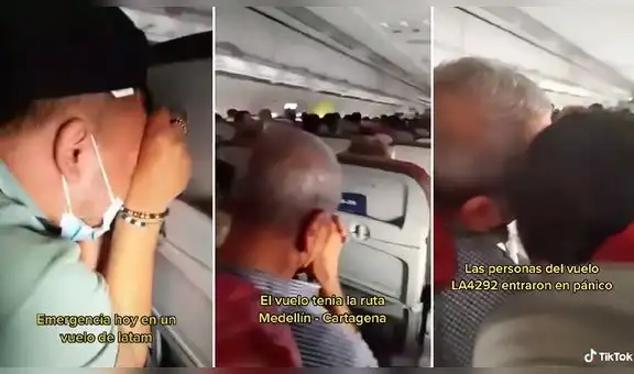 Aterrizaje de emergencia provoca desconcierto entre pasajeros y sorprende a miles en TikTok