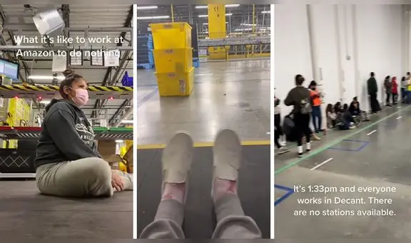 Trabajadora de Amazon cuenta que le pagan por “no hacer nada” y muestra su centro de labores