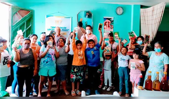 Lambayeque: Patronato de Cultura de Chiclayo promueve la lectura en el distrito de José Leonardo Ortiz