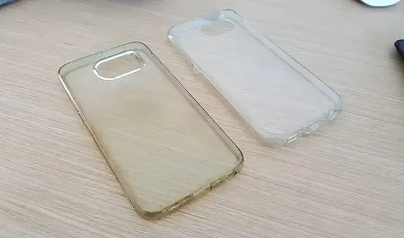 ¿Sabes cómo limpiar la funda transparente de tu celular si se puso amarillenta?