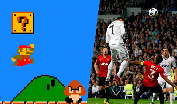 Super Mario Bros: ¿quién salta más alto, Mario Bros o CR7? Cálculo matemático lo resuelve