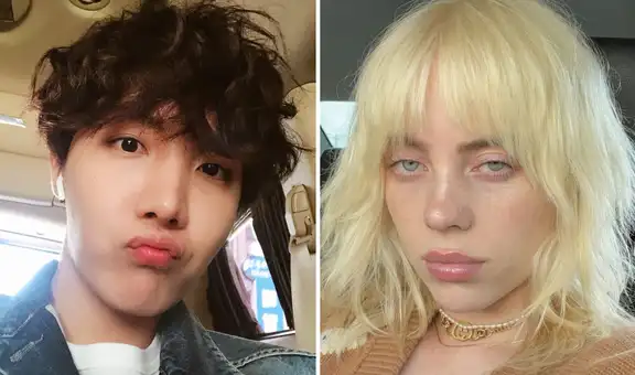 BTS: J-Hope y Billie Eilish emocionan a sus fans con interacción en Instagram