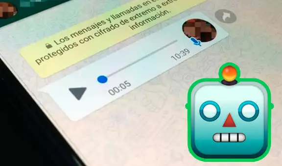 WhatsApp: ¿te gustaría enviar audios con voz de robot desde cualquier celular Android o iPhone?