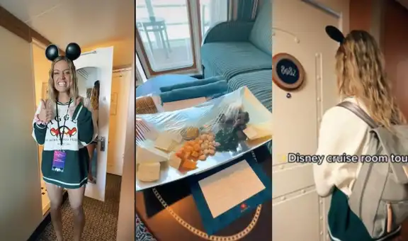 ¿Cómo son las habitaciones en un crucero de Disney? Joven hace revelación y asombra a fans