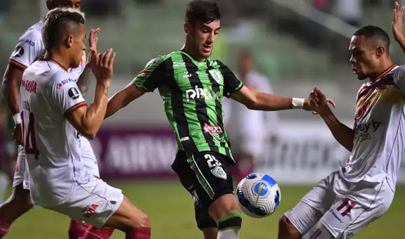 En un partidazo, Tolima venció 3-2 a América Mineiro de visita por Copa Libertadores