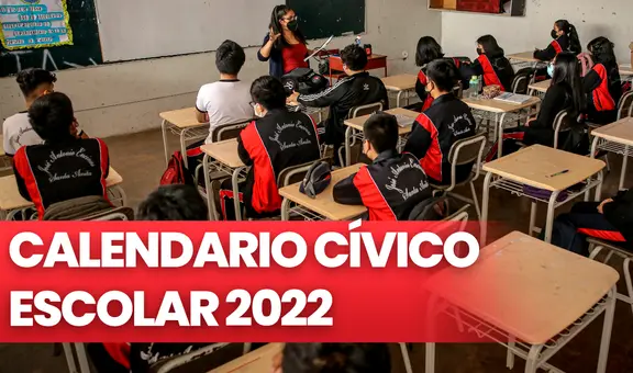 Calendario cívico escolar 2022: ¿cuáles son las fechas conmemorativas de noviembre?