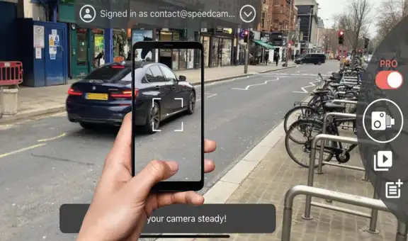 Speedcam Anywhere: la app que convierte tu celular en un radar de velocidad