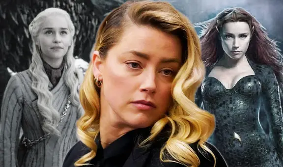 Amber Heard le dice adiós a “Aquaman 2″: Emilia Clark la reemplazaría como Mera, según Forbes