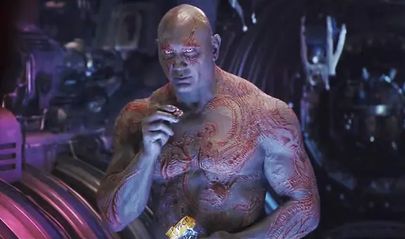 “Guardianes de la galaxia 3”: Bautista es criticado por fans debido al nuevo look de Drax 