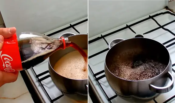 ¿Qué sucede si pones a hervir más de 1 litro de Coca Cola por varios minutos?