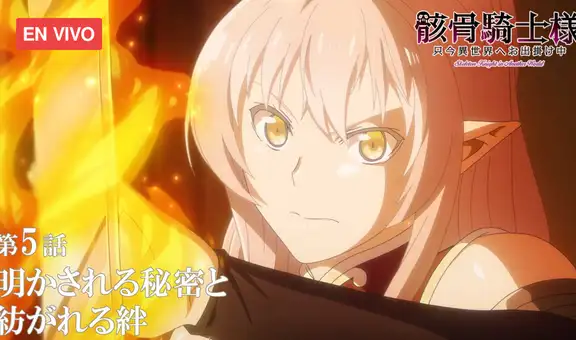 “Gaikotsu Kishi-sama”, capítulo 5: ¿cómo y dónde puedo ver el quinto episodio del anime?