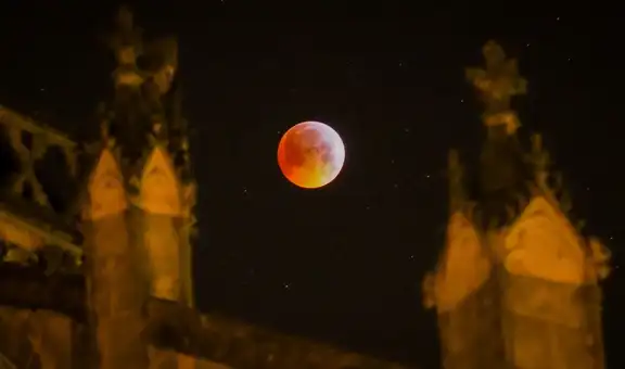 Una ‘luna de sangre’ se verá esta semana en todos los países de América