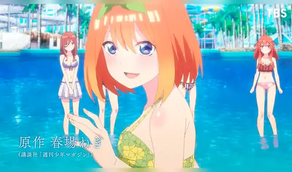 “Go-toubun no Hanayome”: revelan el nuevo tráiler para lo que será la última película del anime