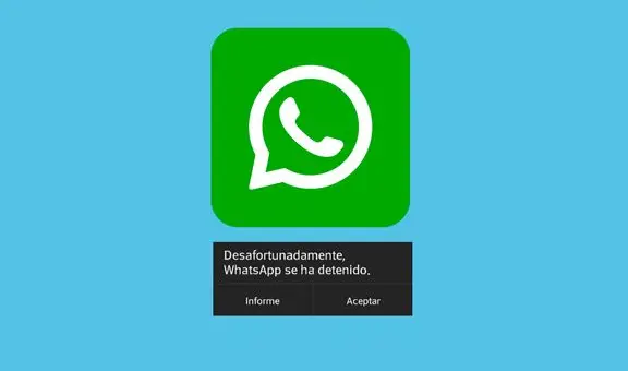 ¿Qué hacer si WhatsApp se traba o detiene en mi teléfono?