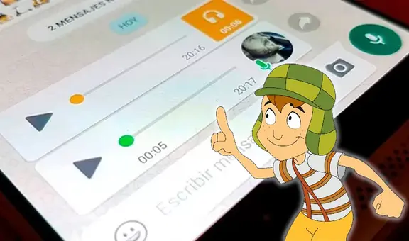 WhatsApp: ¿cómo mandar audios usando la voz del Chavo del 8 y sin instalar apps extrañas?