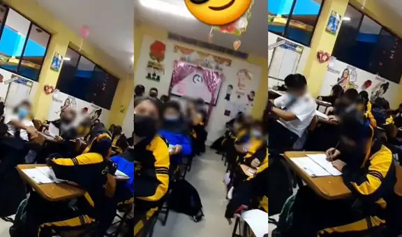 Profesor engaña a sus alumnos y les dice que el examen será en pareja: Ustedes y Diosito