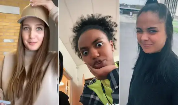 Joven hace preguntas en español a sus amigos extranjeros y ellos le dan divertidas repuestas