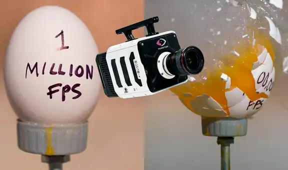 Phantom TMX 7510: la cámara capaz de grabar cómo se rompe un huevo a 1 millón de FPS