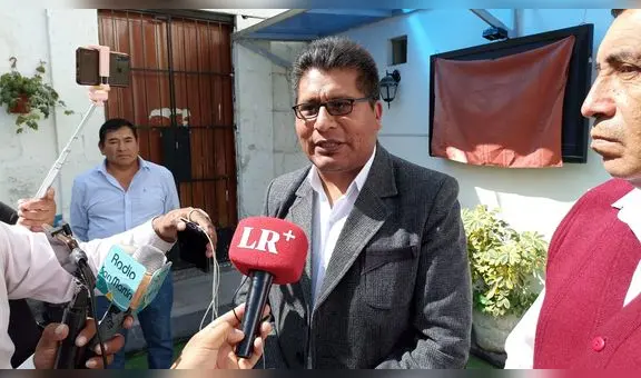 Walter Aduviri visitó Arequipa para afianzar bases de su partido político