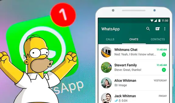 WhatsApp: ¿te gustaría escuchar la voz de Homero Simpson cuando te llegue un nuevo mensaje?