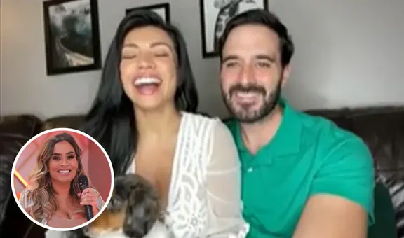 Ethel Pozo demuestra su dominio del inglés durante entrevista con novio de Diana Sánchez