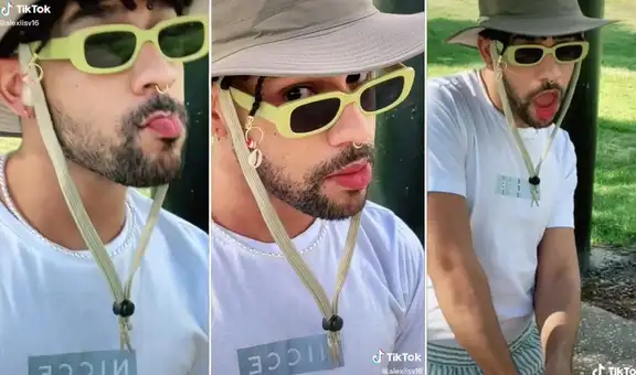 Alexis Ventura, el dominicano que es sensación en redes por su parecido a Bad Bunny