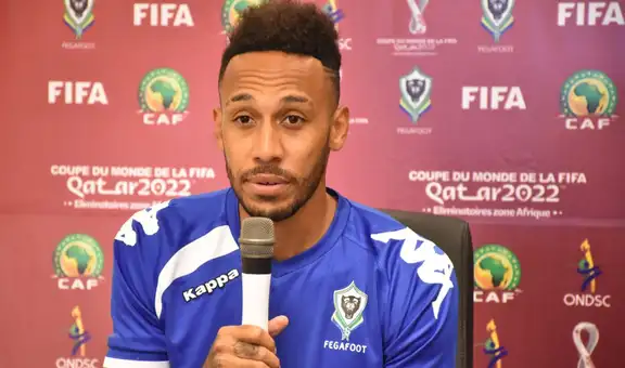 Pierre Aubameyang anunció su retiro de la selección de Gabón
