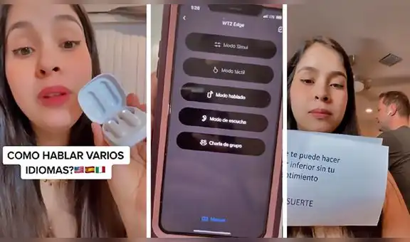 Joven pone a prueba audífonos que pueden traducir decenas de idiomas y resultado sorprende
