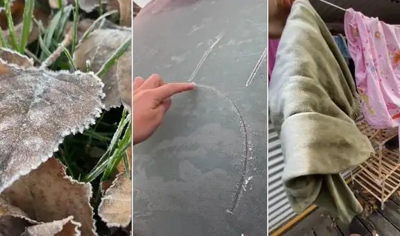 Joven muestra cómo es vivir en el frío clima de la Patagonia del sur de Chile 