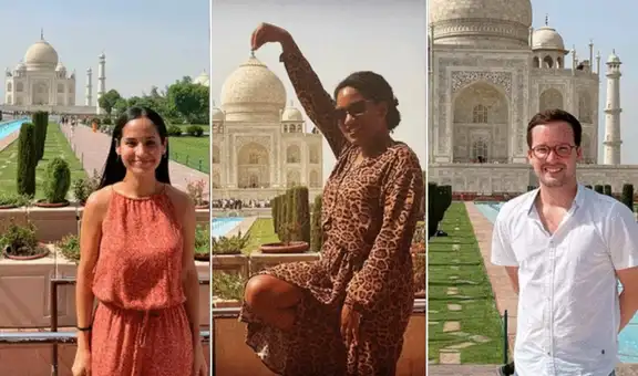 Congresistas peruanos visitan el Taj Mahal de la India y son blanco de hilarantes memes