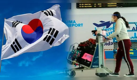 ¿Cuáles son los únicos requisitos para viajar como turista a Corea del Sur desde el Perú?