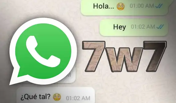 WhatsApp: el significado real del emoji ‘7w7’ ¿es cierto que sirve para coquetear?