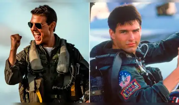 “Top gun”: Tom Cruise bañado en su vómito, una muerte en el set y otros datos de la cinta original