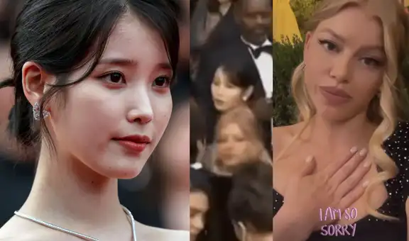 IU en Cannes 2022: influencer francesa pide disculpas por empujar a la protagonista de “Broker”