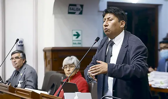 Waldemar Cerrón afirma que Perú Libre insistirá en incluir asamblea constituyente en proyecto del Gobierno