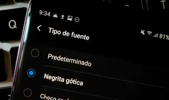 Android: aprende a cambiar el tipo de letra en tu celular Galaxy