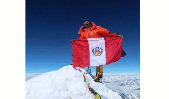 ¡Vale un Perú! Montañista peruano Víctor Rímac alcanzó cima de la quinta montaña más alta del mundo