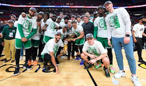 Boston Celtics es campeón del Este tras vencer a Miami Heat