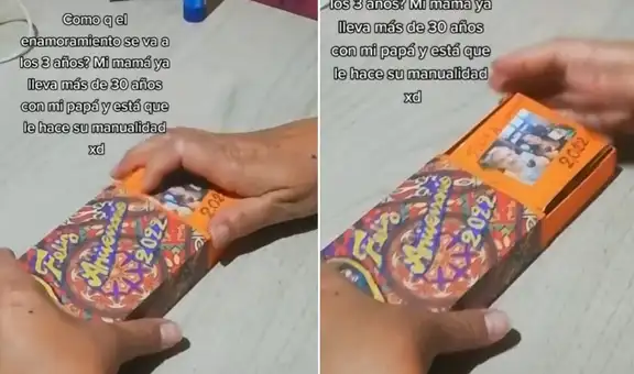 Madre realiza decoración para su esposo y sorprende a su hija: “Lleva 30 años con mi papá”