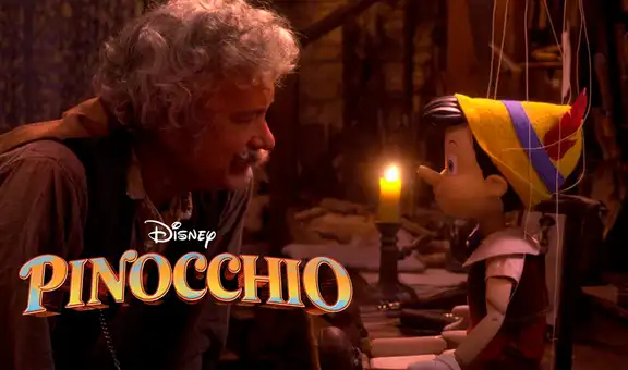 “Pinocho”: tráiler del live action revela a Tom Hanks como Gepetto por primera vez
