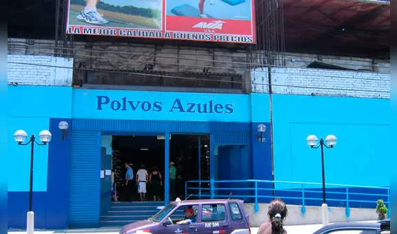 Polvos azules: ¿por qué se llama así el popular centro comercial de La Victoria?