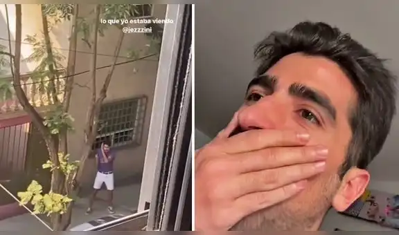 Captan a influencer mientras se graba a sí mismo en la calle y video lo deja avergonzado