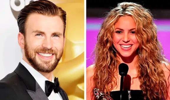 Shakira y Chris Evans: una película de Marvel ‘vinculó’ a las estrellas