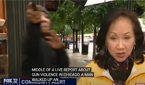 EE. UU.: apuntan con presunta arma a prensa de FOX mientras ofrecía reporte sobre violencia armada