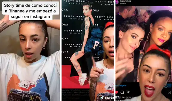 Joven cuenta la vez en que Rihanna se acercó a ella para pedirle su cuenta de Instagram