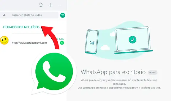 WhatsApp permitirá filtrar los chats sin leer y ver los resultados de las encuestas grupales