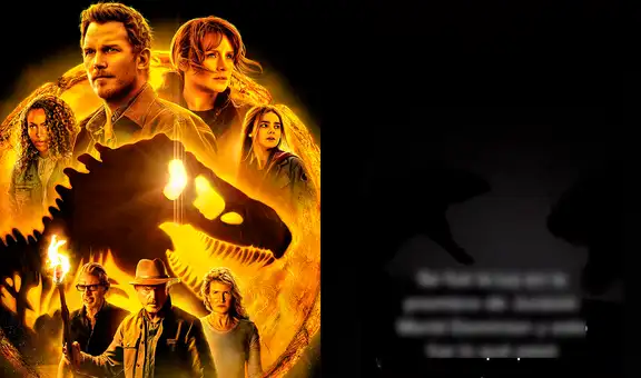 Se va la luz en el cine y empleados recrean lucha de los dinosaurios de “Jurassic world”