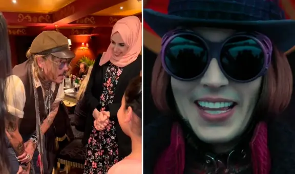 Johnny Depp trajo de regreso a Willy Wonka para eufóricos fans: “¡Buenos días, estrellitas!”
