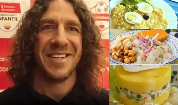 Carles Puyol impactado por la comida peruana: “El ceviche me pareció espectacular”
