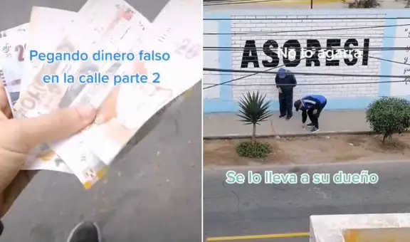 Coloca billetes falsos en la calle para ver la reacción de la gente y todos caen en la trampa